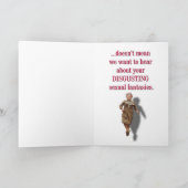 Nur weil es Ihr besonderer Tag ist Karte (Innenseite)