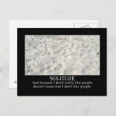 Nur weil ich die Leute nicht mag, ist es nicht gem Postkarte (Vorne/Hinten)