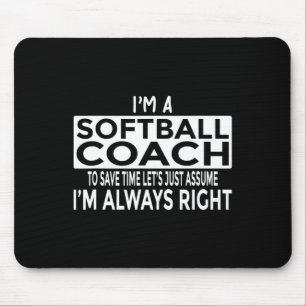 Nur weil ich immer recht habe - Lustiger Softll-Co Mousepad