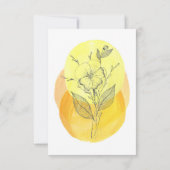 Nur weil Lässige Einladung (Rückseite)