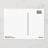 Nur weil lustige Postkarten (Rückseite)