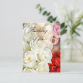 Nur weil postkarte (Stehend Vorderseite)