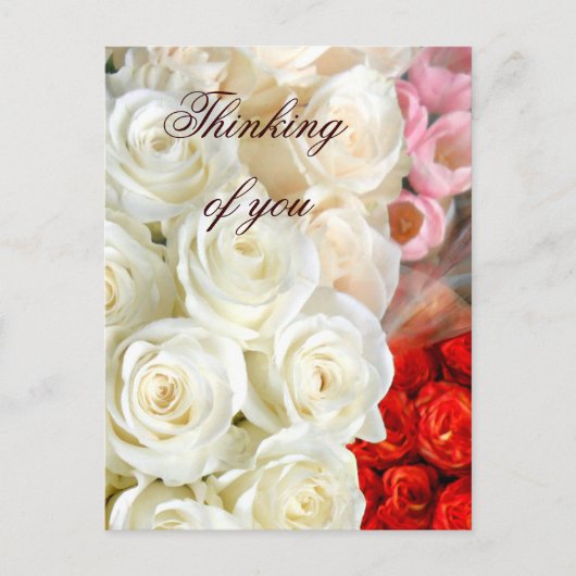 Nur weil postkarte (Vorderseite)