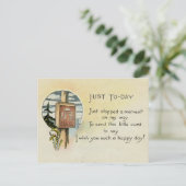 Nur weil Postkarte (1921) (Stehend Vorderseite)