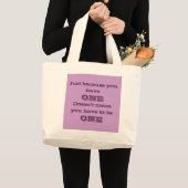 Nur weil Sie eine Tasche haben (Vorderseite (Produkt))