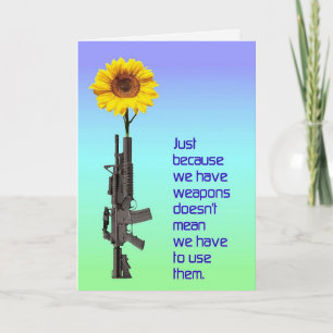 Nur weil wir Waffen CARD haben Karte