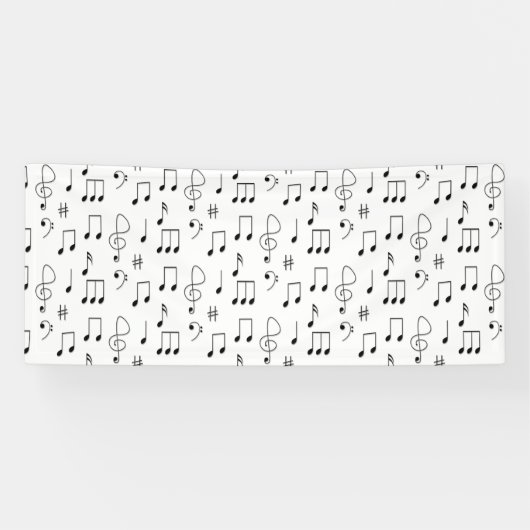 Nur weiß notiert banner (Horizontal)