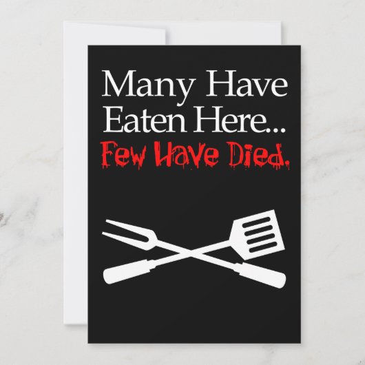 Nur wenige haben Unglaublich witzig Einladung gest (Vorderseite)