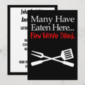 Nur wenige haben Unglaublich witzig Einladung gest (Vorne/Hinten)