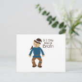 Nur wenn ich postkarte (Stehend Vorderseite)