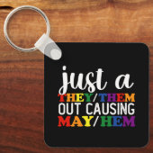 Nur, wie sie ausbrechen könnten sie schlüsselanhänger (Vorderseite)