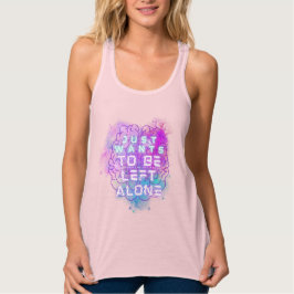 Nur Will, Links zu werden allein Autistic Pride T  Tank Top