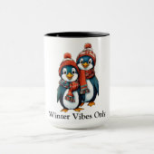 Nur Winter Vibes Tasse (Zentrum)