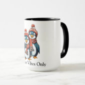Nur Winter Vibes Tasse (VorderseiteRechts)