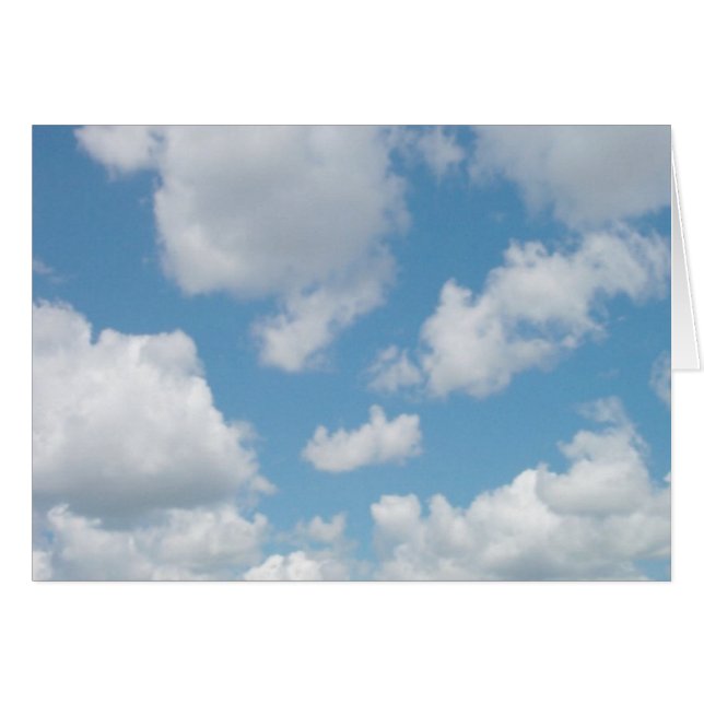 Nur Wolken #42 (Vorderseite (Horizontal))