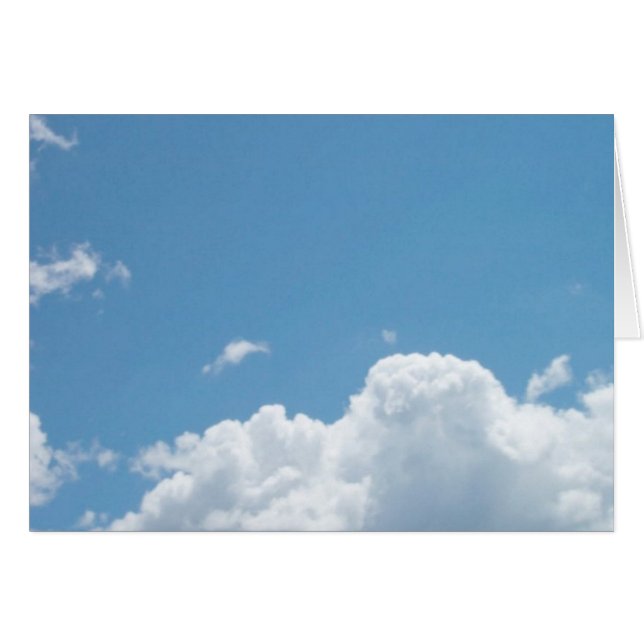 Nur Wolken #6 (Vorderseite (Horizontal))