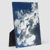 Nur Wolken Fotoplatte (Seite)