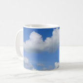 Nur Wolken Kaffee Tasse (Vorderseite Links)
