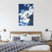 Nur Wolken Leinwanddruck (Insitu (Schlafzimmer))
