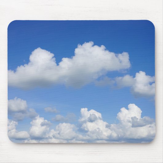 Nur Wolken Mousepad (Vorne)