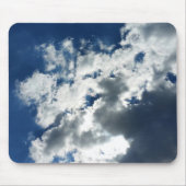 Nur Wolken Mousepad (Vorne)