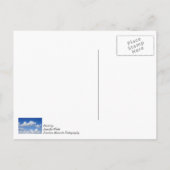 Nur Wolken Postkarte (Rückseite)