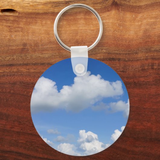 Nur Wolken Schlüsselanhänger (Vorderseite)