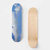 Nur Wolken Skateboard (Vorderseite)