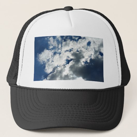 Nur Wolken Truckerkappe (Vorderseite)