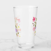 Nur wunderschöne Blume Glas (Links)
