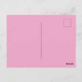 Nur XOXO-Durchstechflaschen, kardiales Herz Valent Postkarte (Rückseite)