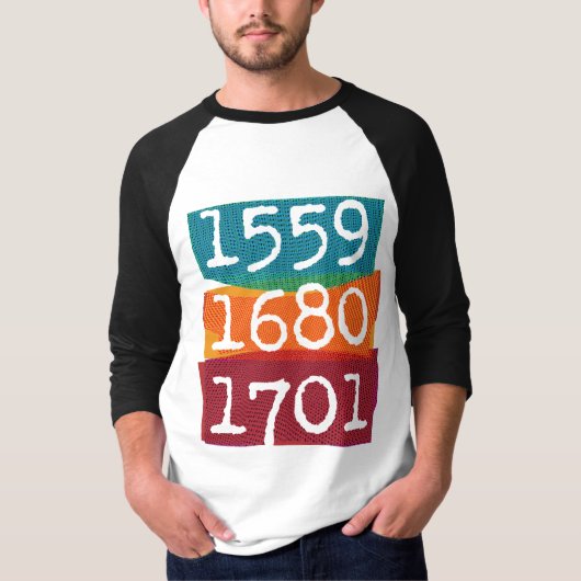 Nur Zahlen T-Shirt (Vorderseite)