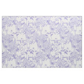 nur Ziegen violett weiß Stoff (Fat Quarter (45,7 x 55,9 cm))