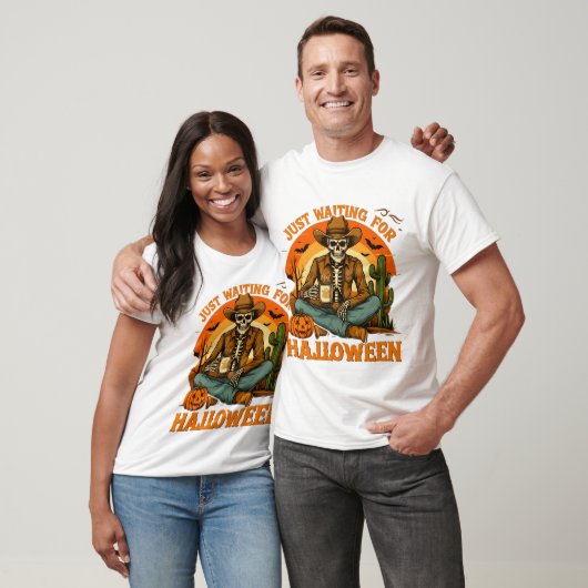 Nur zu Halloween Gewartet - Halloween T-Shirt (Unisex)