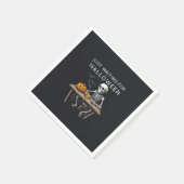 "Nur zu Halloween Napkins Gewartet | Funny Serviette (Ecke)