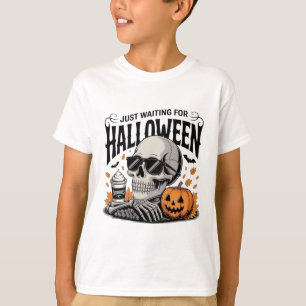Nur zu Halloween Skelettkaffee Jack Gewartet oder T-Shirt
