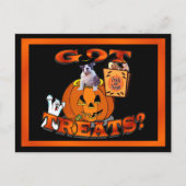 Nur zu Niedlicher Bulldog Welpe pinkelt aus dem Kü Postkarte (Vorderseite)