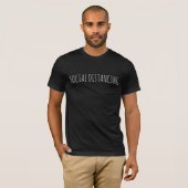 Nur Zuhause Bleibe bitte| Quarantäne T-Shirt (Vorne ganz)