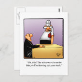 Nur zum Lachen Humorale Postkarte (Vorne/Hinten)