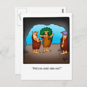 Nur zum Lachen Humorale Postkarte (Vorne/Hinten)