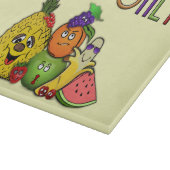 Nur zum Schneiden bestimmte Früchte Schneidebrett (Ecke)