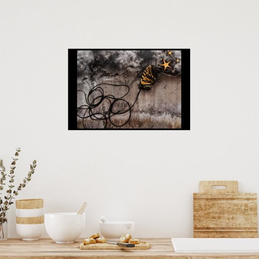 nur zur Touch der Sterne Poster (Küche)