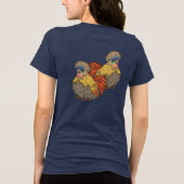 Nur zwei Küken Tri-Blend Shirt (Rückseite)