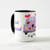 Nur zwei Tone-Kaffee-Tasse verheiratet Tasse (Vorderseite Links)