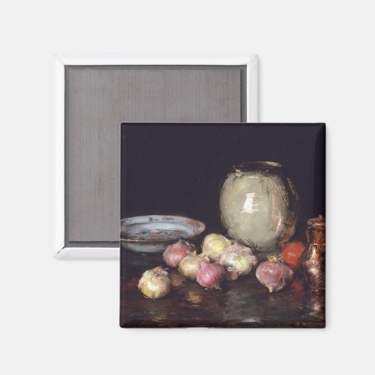 Nur Zwiebeln Magnet (Vorderseite/Rückseite)