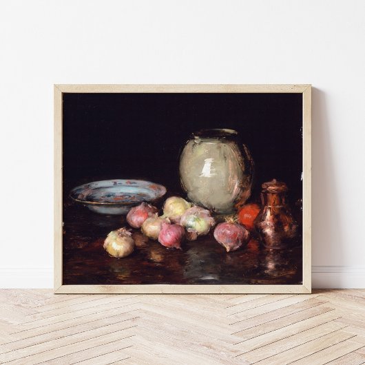 Nur Zwiebeln | William Merritt Chase Poster