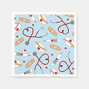 Nuragel Napkins Blue Serviette