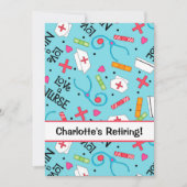 Nuragel Party Celebration Türkis Blau Einladung (Vorderseite)