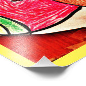 Nurahs glücklicher Schmetterling Fotodruck (Ecke)
