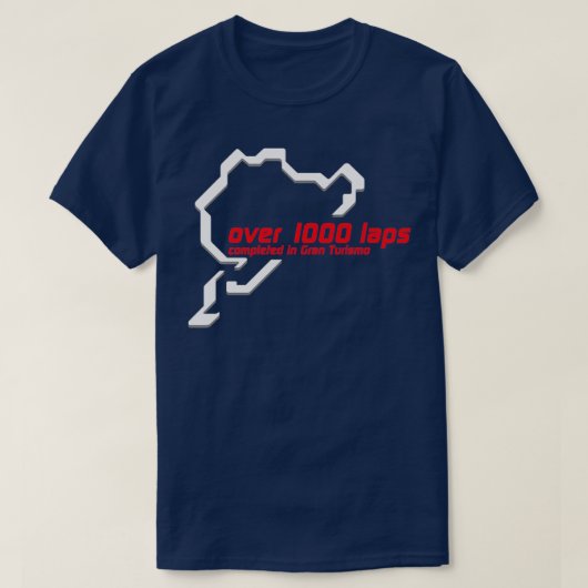 Nurburgring 1000 Schoßverein Gran Turismo T-Shirt (Design vorne)